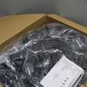 Brightever 200FT Outdoor String Lights with Remote, 2700K/4000K/5000K Selectable LED String Lights for Outside with 100+4 ST38 Edison Bulbs, 3 Modes Dimmable Patio Lights Waterproof for Camping, Deck