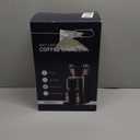 KIDISLE Conical Burr Coffee Grinder, Electric Coffee Bean Grinder for Precise Grinding, 35 Settings, 212 Cup Selector, Anti-Static Design for Home Use, Black