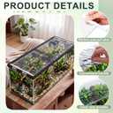 Sieral 2 Pcs Sliding Aquarium Lids Fits for 33/40/55 Gallon Fish Tank Lid
22.95 x 11.5 x 0.12 Inch, with 30 Top Cover Clips, Polycarbonate, with Handle, Sliding Rail Version, Clear