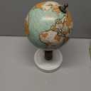Deco 79 Marble Globe with Marble Base, 7" x 7" x 11", Teal