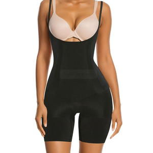 Shapewear for Women Tummy Control Open Bust Thigh Slimmer Body Shaper Size S