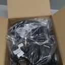 Brightown Outdoor String Lights Patio Lights, 100FT ST38 Shatterproof Dimmable Waterproof Connectable LED Christmas Lights, Hanging Outside Light for Backyard, Porch, Deck, Balcony, Garden, Home Decor (Black)