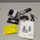 VTech CS6719 DECT 6.0 Cordless Phone with Caller ID/Call Waiting, 1 Cordless Handset, Silver/Black