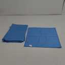 HOMEXCEL Microfiber Glass Cleaning Cloths 6 PK, Lint Free Streak Free, Reusable Microfiber Cleaning Cloth for Cleaning Windows, Glasses, Mirrors, Screens, Stainless Steel, and More, Blue-1416