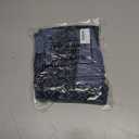 Winter Beanie Hat Scarf Gloves Set for Women Men Warm Hat Long Knit Scarf Glove Cold Weather Winter Gift for Adult (Black, Blue)