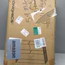 SONGMICS Clothes Rack, Freestanding Wardrobe Closet, Metal Clothing Racks, Heavy-Duty Garment Rack with Adjustable Shelves, Hanging Rods, Dividable, 15.8 x 47.2 x 70.9 Inches, Cloud White ULGR423W01