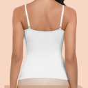 EUYZOU Women's Tummy Control Shapewear Tank Tops Seamless Square Neck Compression Tops Slimming Body Shaper Camisole (XXL)