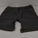 Mens Shorts Casual Shorts Cotton Drawstring Summer Beach Stretch Twill Chino Golf Shorts (42, Grey)
