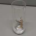 Lillian Rose Gold "Bride" Stemless Champagne Glass, 5.75"