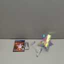 Christmas Tree Topper11.8" PET Christmas Tree Star Topper Lighted with Remote Multicolour 20LED Lighted Treetop Decorate for Xmas Decorations Ornaments Holiday Party Indoor Decor