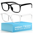 livho High Tech Blue Light Glasses - Advanced 99% Blue Light Blocking Computer Glasses - Anti Eyestrain & UV Glare Protection