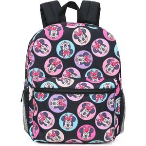 Disney Minnie Mouse Full Size All Over Print 16" Backpack