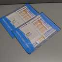 2 x Air Fryer Magnetic Cheat Sheet Set (1 Set of 3 Pcs) - Cook Times Chart, Recipe Cards, Dry-Erase Fridge Whiteboard, Kitchen Accessories (White).