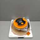 18 Egg Incubator with Automatic Egg Turning and Humidity Control, Incubators for Chicken Eggs, Incubators for Ducks, Goose, Pigeon, Quail, Parrot Farm, Lab, Science Classroom, Home (Orange)