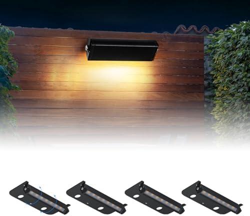 Kwinmyso 4inch 1.8W 12V AC/DC Low Voltage Landscape Lighting,2700K Soft White Retaining Wall Light, Hardscape Lighting Paver Light,50,000 Hours Lifespan Outdoor Step Light, 3 Packs-Black