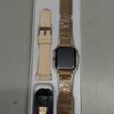 Smart Watch for Women Men, Fitness Tracker Watch for Android Phones iPhone Compatible, 1.85" Smart Watches for Women Men, 110+ Sport Modes Smartwatch (2 Strap)