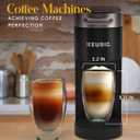 Kitchables Double Walled Glass Coffee Mugs Set of 2, 15oz Insulated Glass Coffee Mugs for Cappuccino, Latte, Tea, Espresso - Latte Cup - Tazas Para Cafe