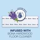 Bona Disposable Wet Cleaning Pads for Hardwood Floors, Lavender Scent (12 Count (Pack of 1))