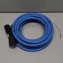 UBERFLEX Kink Resistant Pressure Washer Hose 1/ 4", 3, 100 PSI with (2) 22MM - Made in USA - (25 Feet)