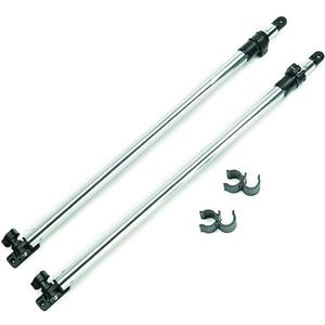 MSC® New Adjustable Bimini Rear Support Poles, 1" Aluminum Support Poles,Fit Most Types of Bimini Tops