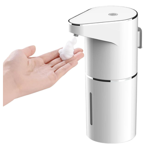 Automatic Foam soap Dispenser, NonContact Foam Hand wash Dispenser, 350 ml Rechargeable 3Speed Adjustable Electric soap Dispenser, Rechargeable with Sensor