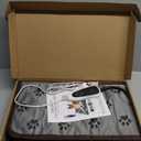 Large Dog Heating Pad 34x21in with Smart Thermostat Switch and Power Line Protection Tube,Obtained MET and UL Dual Certification,Waterproof Pet Heating pad, Suitable for Dogs of All Ages