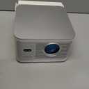 Smart Projector with 4K 8K Support, Mini Projector with Wifi6 and Bluetooth5.4, 600 ANSI, Auto Focus & Obstacle Avoidance 1080P Portable Movie Proyector for Home Outdoor, Magcubic HY350Max (White)