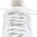 3 x White Oval Shoe Lace, Half Round 35 inch, Shoelaces for Athletic Running Sneakers, Shoes, and Boots