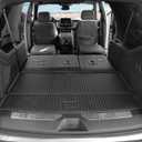Cargo Mat for 2021-2026 Chevrolet Chevy Suburban/GMC Yukon XL, Full Coverage All Weather Trunk Cargo Liner with 3rd Row Backrest Protectors for Suburban/Yukon XL Accessories