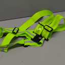 Light Up Dog Harness LED No Pull USB Rechargeable Lighted for Night Walking Adjustable Illuminated and Reflective Vest for Small Medium Large Dogs (Green, S)