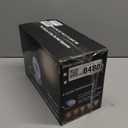 POPANU Canless Recessed Gimbal Downlight - Suitable for 20ft High Ceiling 1200lm 4 Inch 15W LED Rotatable Eyeball Spotlight, 5CCT Dimmable Lights with Junction Box, Anti-Glare, Black 4 Pack