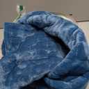 Velvet Couch Cover, Plush Sectional Sofa Cover Washable, Anti Slip Sofa Slipcover for 2-3 Cushion Sofas, Furniture Protector Covers for Pets & Kids(1PC, Black, 35.4"63", Loveseat) (Teal Blue)