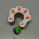 jkahh Cat Toy Interactive Cats Ball Toys Game Training Stuff Fun Multiple Shapes Corrugated Paper Cat House Pet Supplies ,1pc