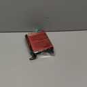 GEAoffice Mini Card Binder 1 Pocket with 80 Pockets, Premium Small 2 Pocket Trading Card Collection Album Folder with 40 Sleeves Double Sided - Gifts for Kids, Red