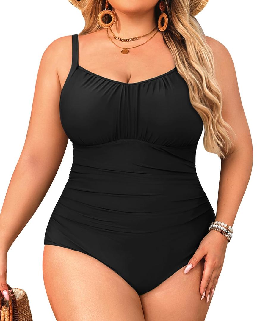 Aqua Eve Woman's Swim Suit 24W Black