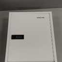 Uniclife 60 Position White Key Cabinet Steel Security Storage Box with Combination & Key Lock, Resettable, Digital, Adjustable Racks, Colorful Labels & Hooks