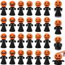 Halloween Party Favors Toys for Kids Girls Boys - 24 Pcs Jumping Popper Spring Launchers Toy, Bouncy Novelty Toy ,Classroom Prizes,Halloween Trick or Treating Goodie,Treat Bags Gifts Fillers Bulk