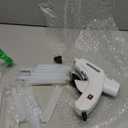 Portable Hot Glue Gun Kit, 20W Fast Heating for Crafts with 30pcs 11100mm Glue Sticks, Mini Adhesive Gun for DIY, Home Repairs, Arts and Crafts (01A, White)