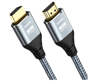 HDMI Cable 4K 60HZ 15 Foot, High Speed 18 Gbps HDMI 2.0 Cable, HDR, HDCP 2.2/1.4, 3D, 2160P,1080P 28AWG HDMI Cord for UHD Samsung TV, Monitor, PS4/3, Xbox One