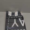 Happy Birthday Table Runner Black Striped Table Decorations Stripe Birthday Party Sign, 72 Inches