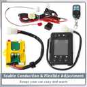 Diesel Parking Heater Control Board Panel for Chinese Diesel Heater 5KW 8KW, 12V/24V Motherboard w/LCD Controller Monitor Switch Wiring Harness Sensor Replacement Part