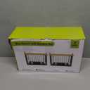 Upgrade Larger, Fit 13/30/33+ Gallon Trashbag Perfectly - 1 SET Stackable Trash Bag Holder with Tags & Bamboo Top, Garbage Bag Dispenser Stand, Kitchen Pantry Under Sink Laundry Room Organizer Basket