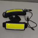 Rechargeable Headlamp Flashlight, 1500 Lumen Wide Beam Led Headlamp, 3 Lighting Modes, Lightweight Waterproof Light Bar Headlamp, Suitable for Outdoor, Running, Fishing, Camping (2 Packs)