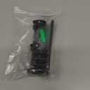 3-Roller Adjustable Sliding Closet Door Floor Guide Upgrade Kit, Black Sliding Door Guides Floor Bottom Mount for for Bypass/Double Bypass/Barn Doors (2 Pack)