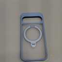 TORRAS 360 Spin Magnetic Stand for Google Pixel 10 Case / 10 Pro Case, Fit for Magsafe, Shockproof Translucent Lightweight Slim Pixel 10 Pro Phone Case with Stand & Ring Holder, Light Blue