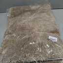 Brown Bathroom Rugs 27.5"x19.6", Extra Soft Absorbent Thick Shaggy Bath Rugs, Non Slip Quick Dry Bath Mat, Machine Washable Bath Rugs for Bathroom, Microfiber Rugs for Shower Bathtubs