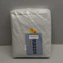 LANE LINEN 100% Organic Cotton Sheets Queen Size Bed Set, Machine Wash Eco Friendly Sustainably Produced Cotton Queen Sheet Set, Soft & Comfy Long Stabple Naturally Cooling Sheets– Mineral