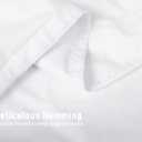 Sunflower Body Pillowcase 100% Cotton Long Pillow Cover/Case Envelope Closure 1 Pack, 2054 inches White, Soft and Breathable