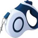 3M/5M Automatic Retractable Dog Leash Anti-Slip One-Handed Brake,Compatible for Outdoor Travel Walking Hiking Dogs Traction Rope(Blue,5M)