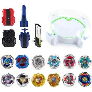 Bey Battling Set, Spinning Top Gyro Set, Tops Burst Blade Toy Combat Battling Game, Cool Spinning & Launchers with Top Stadium, Great Gift for Boys